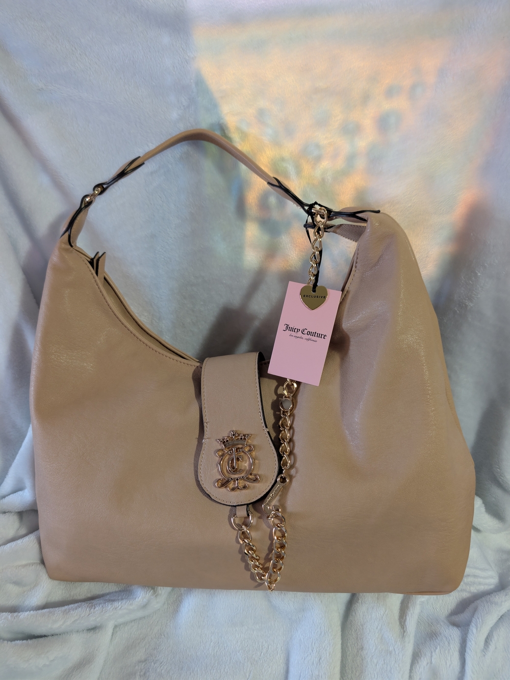Juicy Couture Royal Crest Hobo Bag